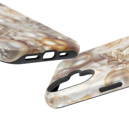 Impact-Resistant Phone Case – Ivory Opulence