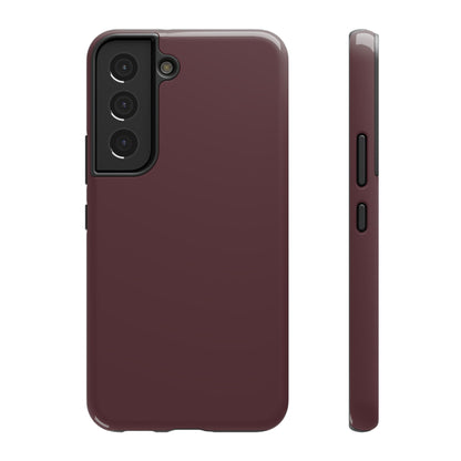 Impact-Resistant Phone Case – Mulled Wine – Compatible with iPhone 11–17 & Samsung Galaxy S22–S26 Series