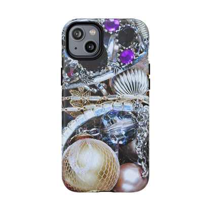 Protective Magnetic Phone Case – Chrome Jewel
