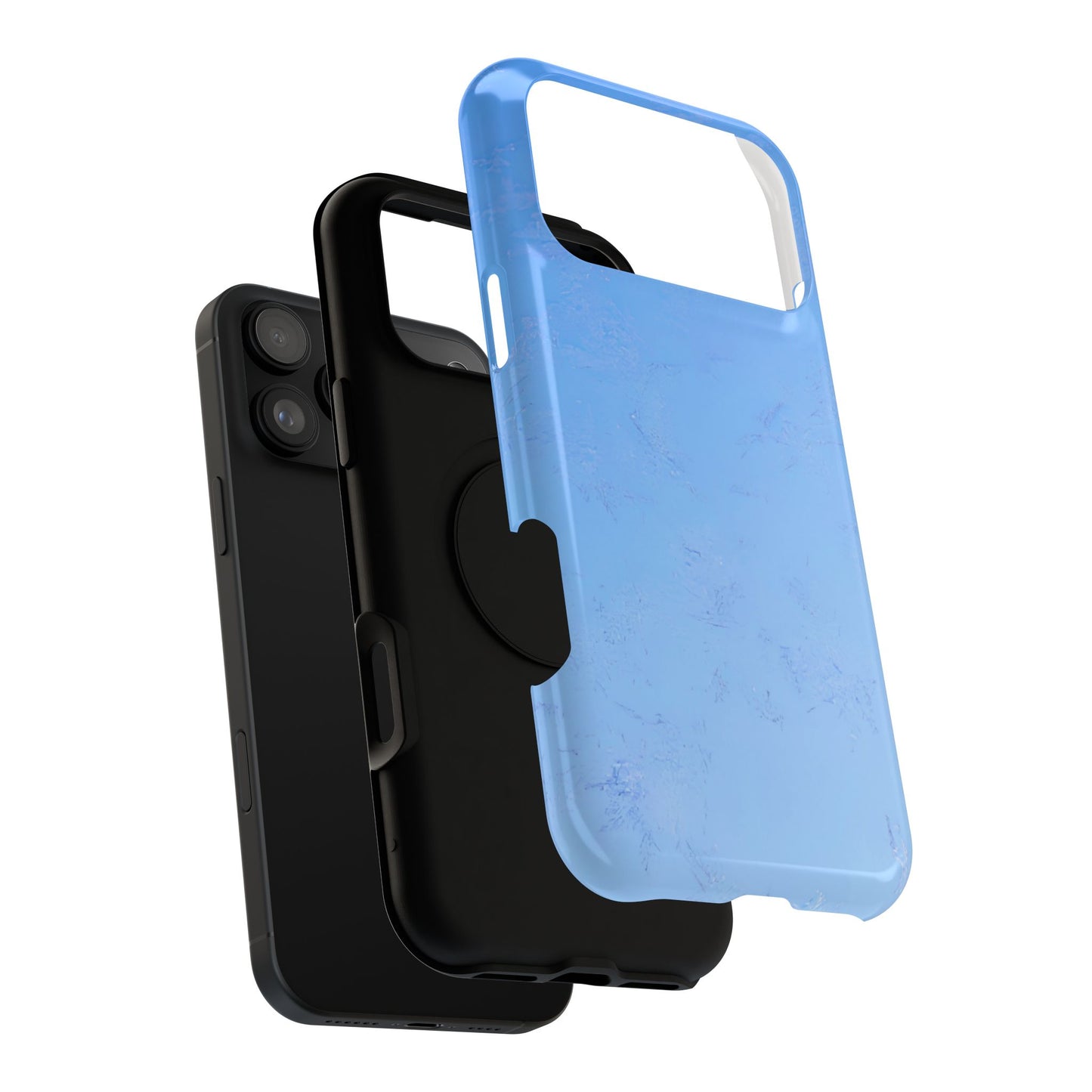 Impact-Resistant Phone Case – Azure Fade