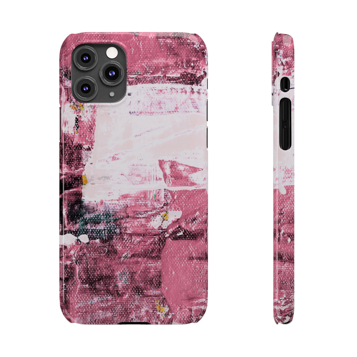 Slim Phone Case – Faded Cranberry – Compatible with iPhone 11–17 Series