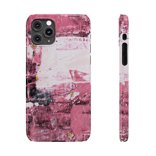 Slim Phone Case – Faded Cranberry – Compatible with iPhone 11–17 Series