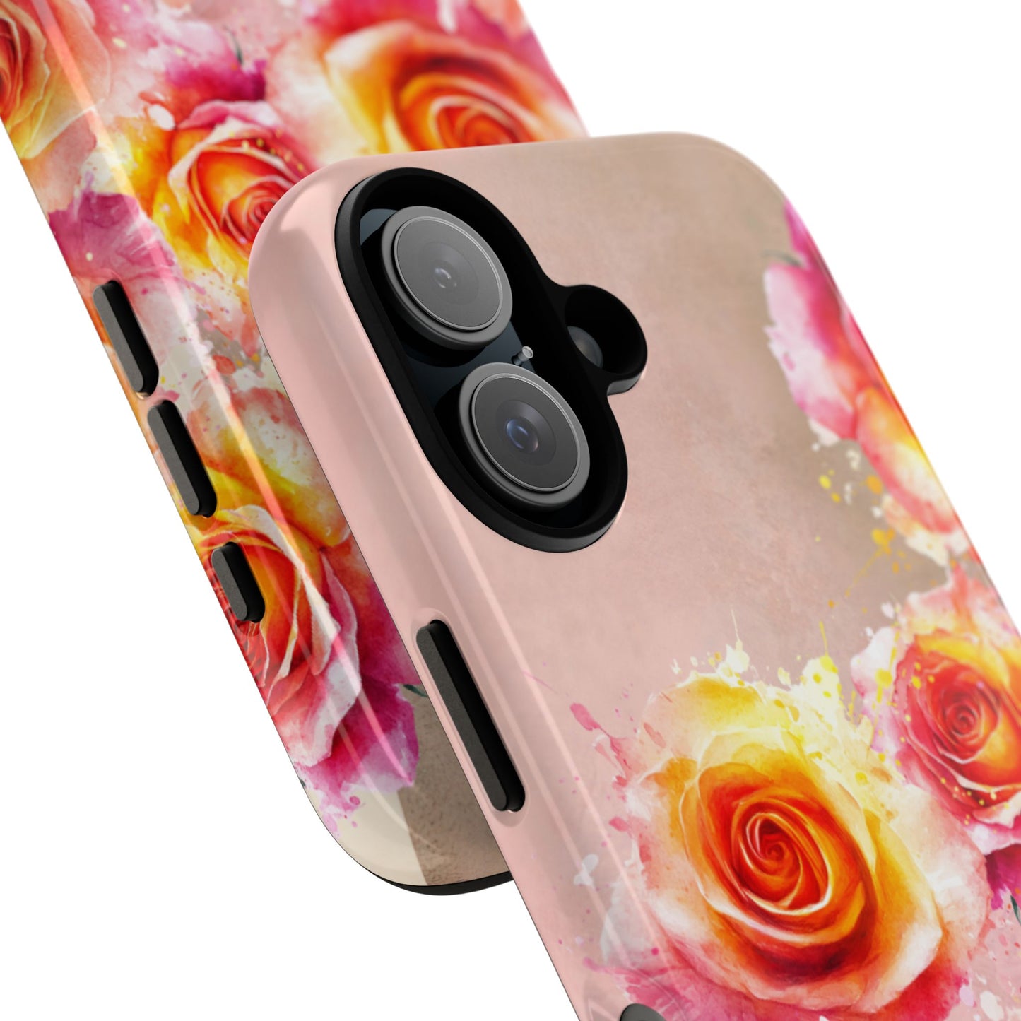 Protective Phone Case – Sunset Roses