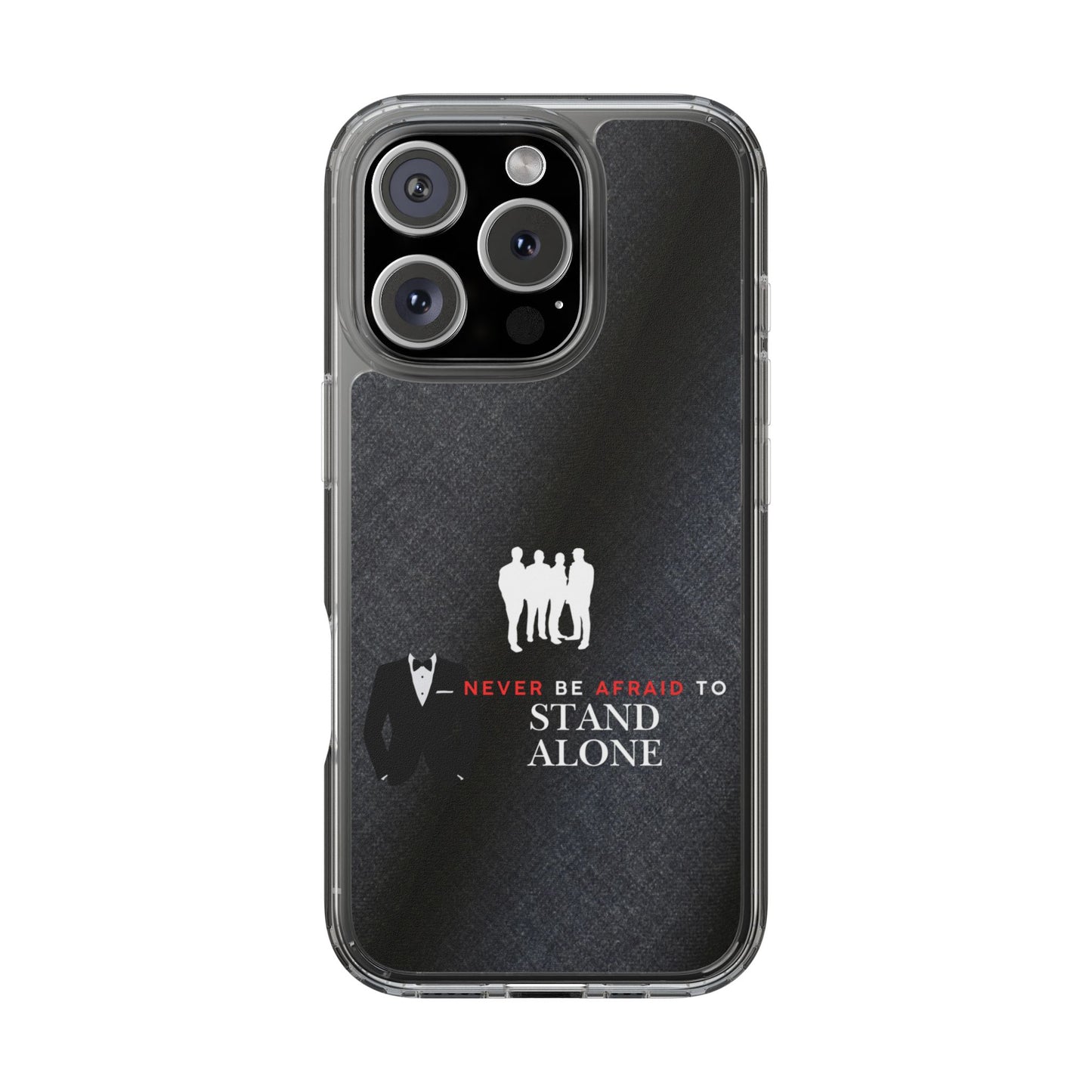 Clear Phone Case – Stand Alone