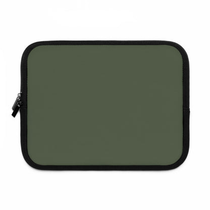 Neoprene Laptop Sleeve – Cabin Green