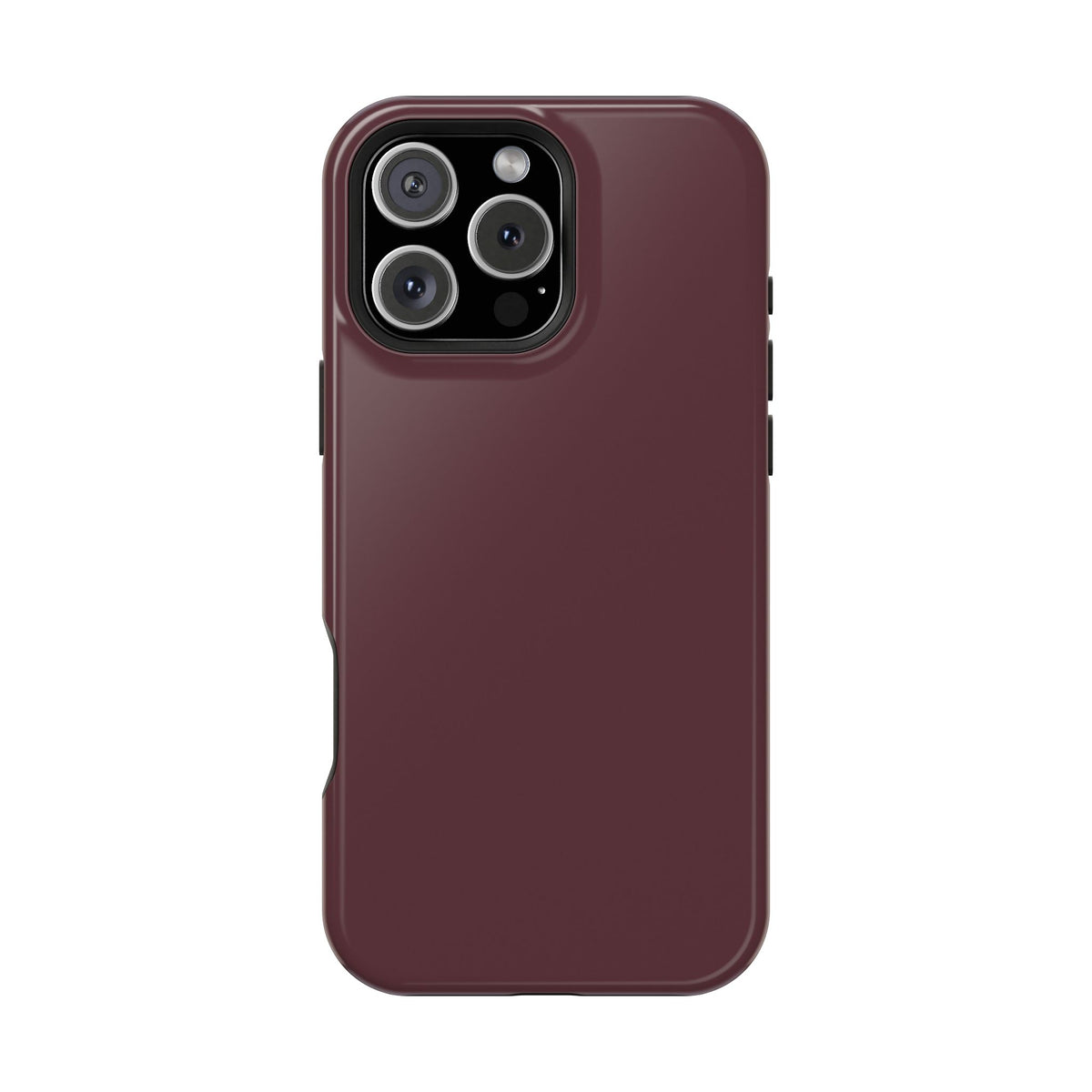 Wireless-Charging Compatible Case – Mulled Wine – Compatible with iPhone 13–17 & Samsung Galaxy S25–S26 Series
