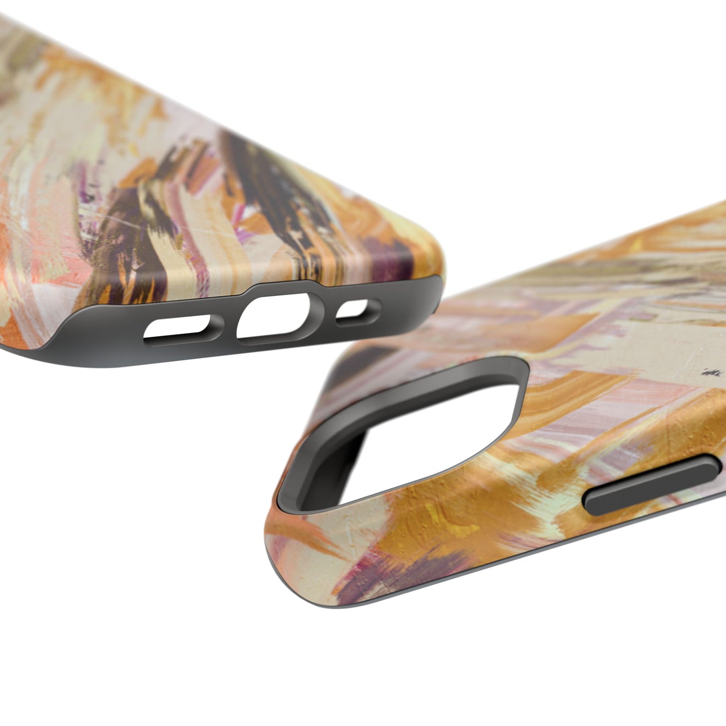 Impact-Resistant Phone Case – Brush & Bronze