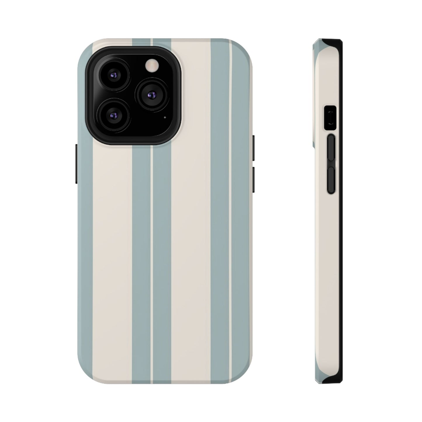 Impact-Resistant Phone Case – Coastal Stripe