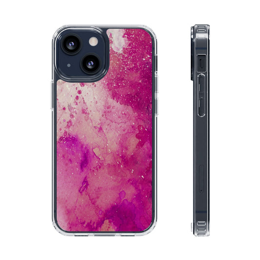 Clear Phone Case – Spilled Wine