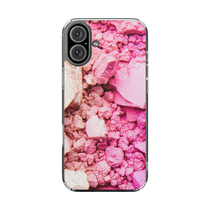 Clear Phone Case – Blush Crush