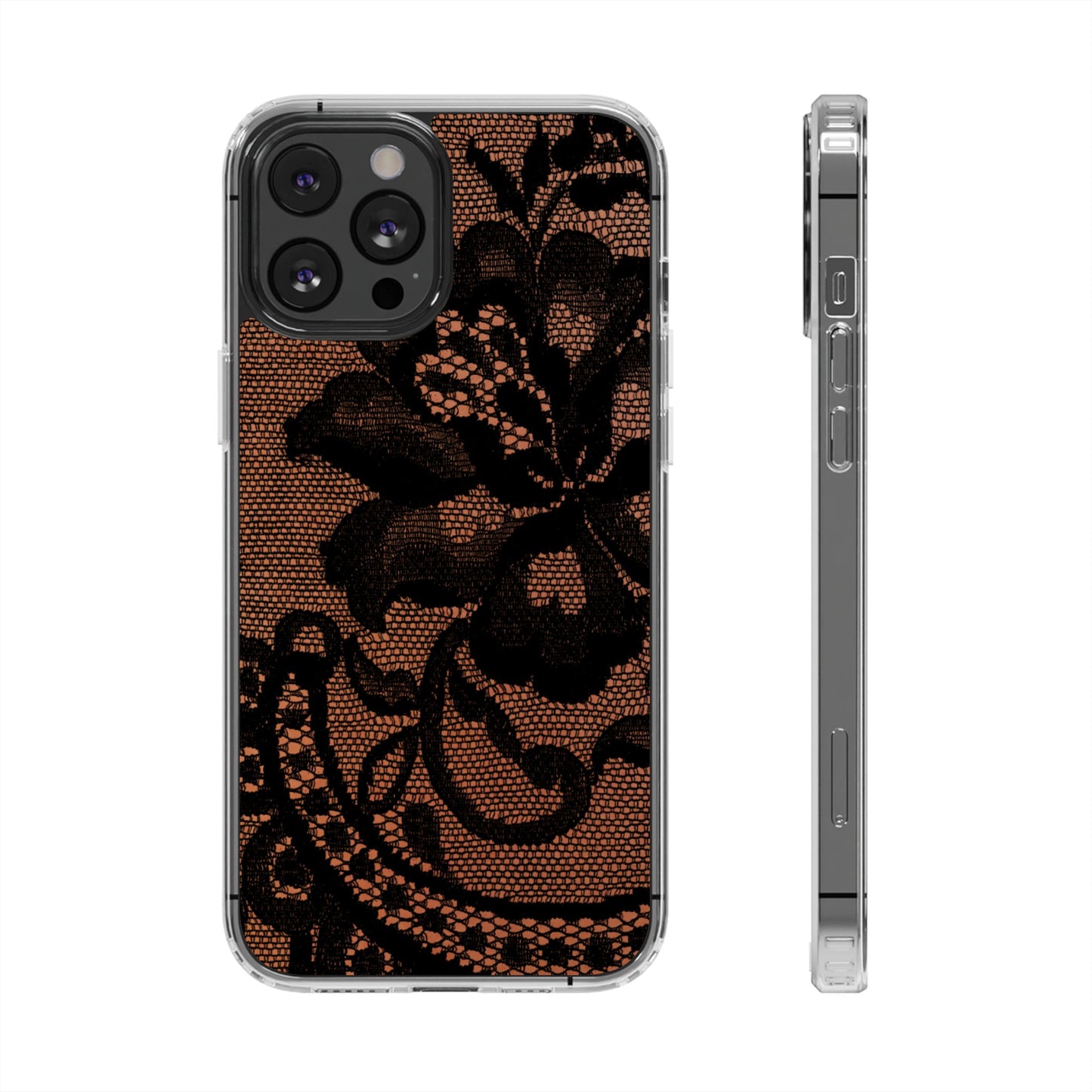 Clear Phone Case – Ember Lace