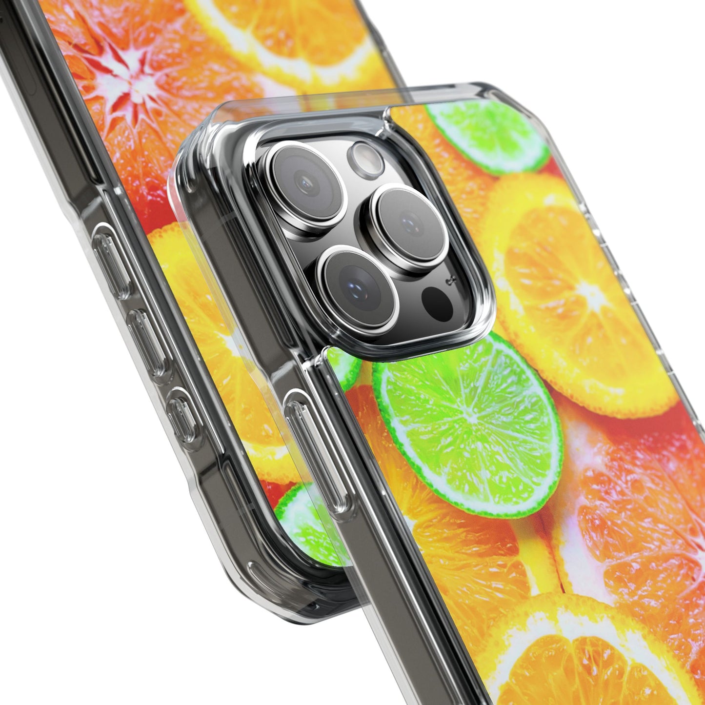 Clear Magnetic Phone Case – Sunkissed Citrus