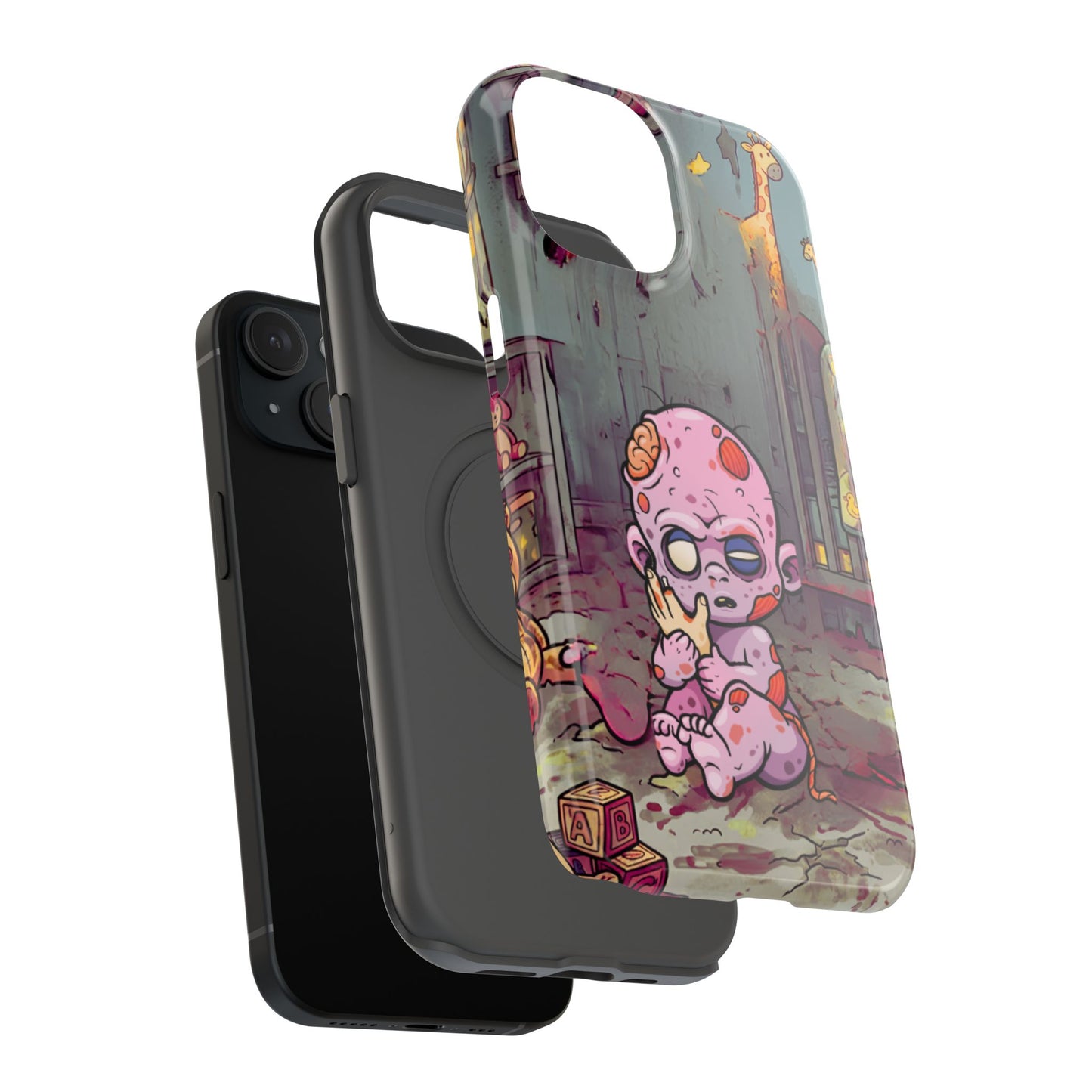 Zombie Baby Phone Case — Cute Creepy Impact-Resistant iPhone Case