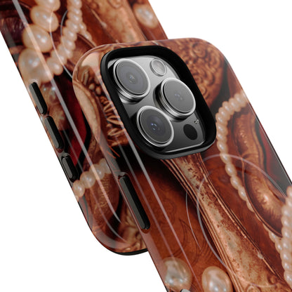 Protective Magnetic Phone Case – Bronze Vanity