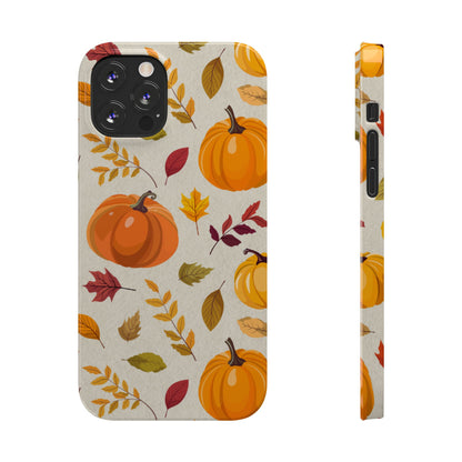 Slim Phone Case – Falling for Pumpkin