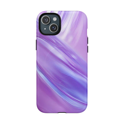 Protective Magnetic Phone Case – Lavender Wave