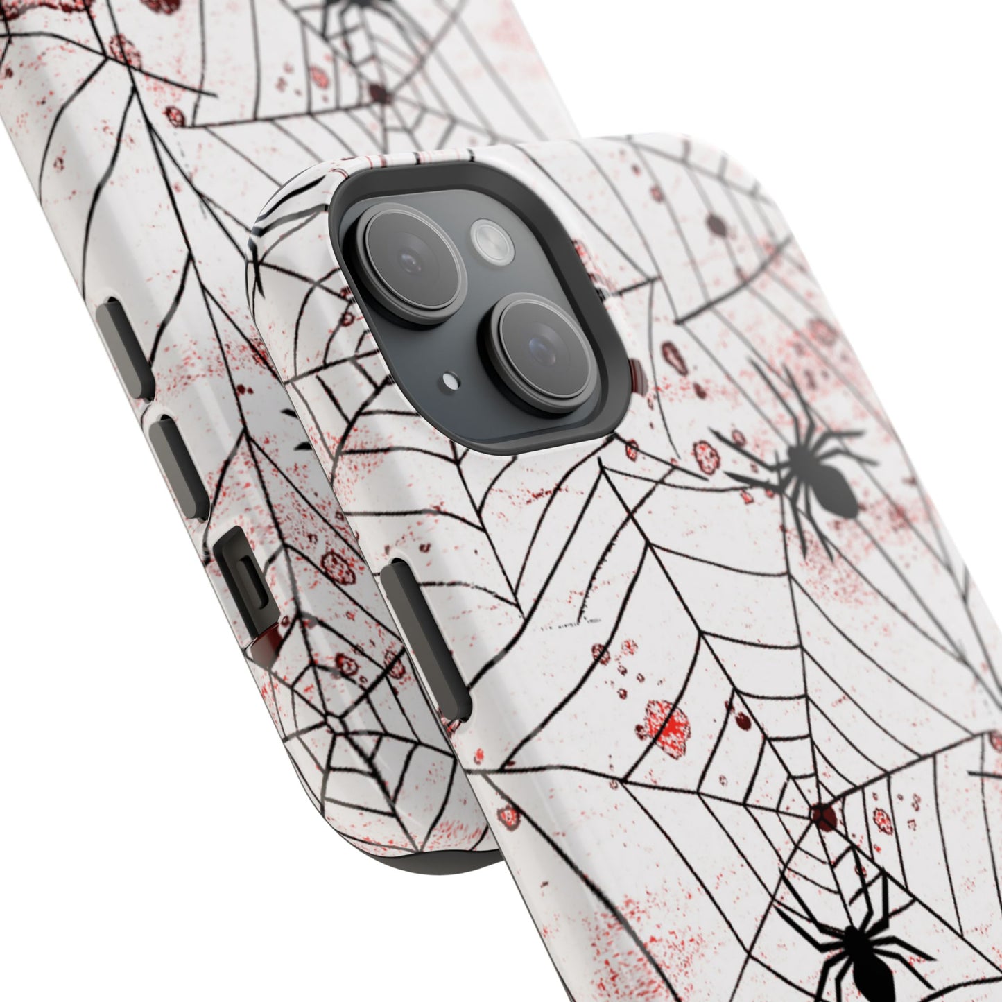 Wireless-Charging Compatible Case – Blood Web