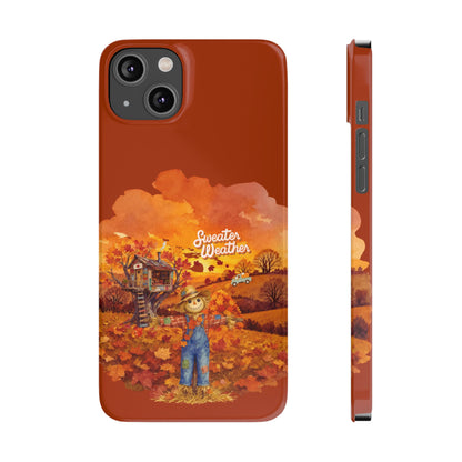Slim Phone Case – Sweater Weather – Compatible with iPhone 11–17 Series
