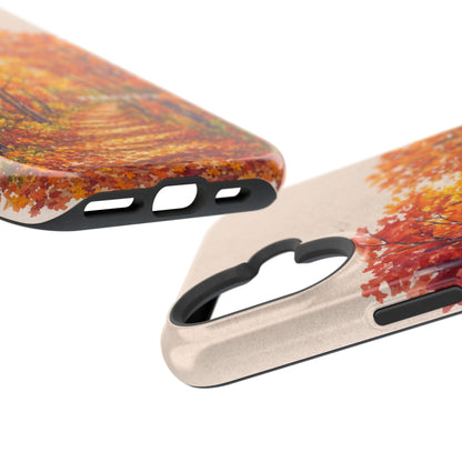 Wireless-Charging Compatible Case – Autumn Remembered – Compatible with iPhone 13–17 & Samsung Galaxy S25–S26 Series