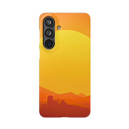 Snap Phone Case – Desert Sunrise