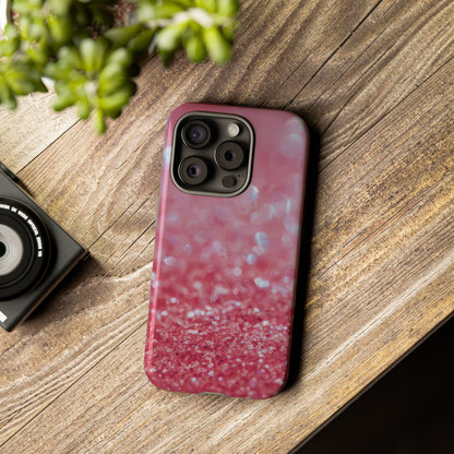 Protective Phone Case – Rosé Sparkle