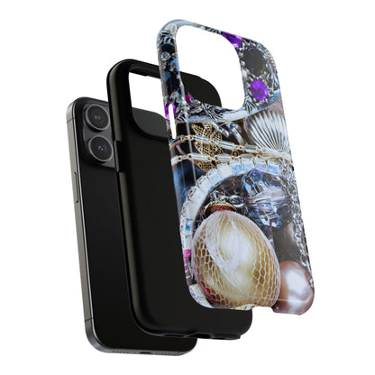 Protective Magnetic Phone Case – Chrome Jewel