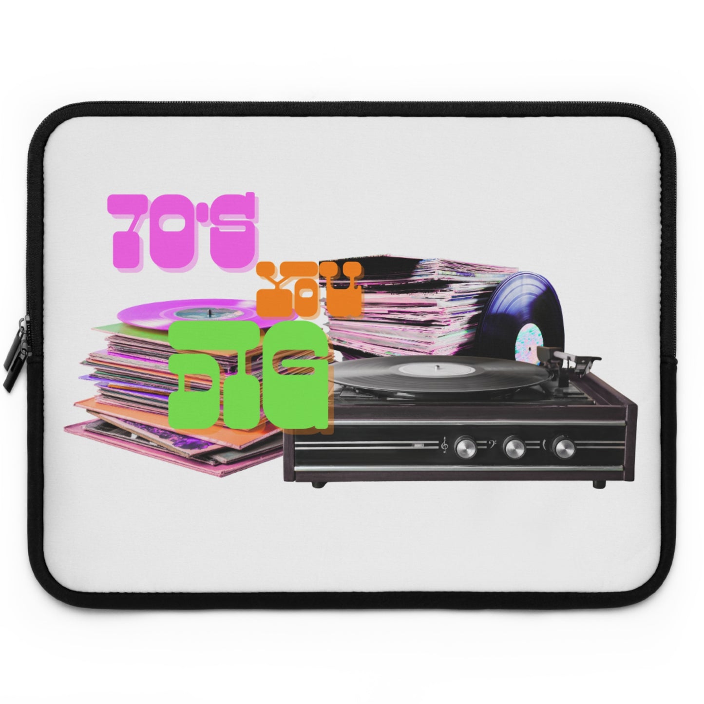 Laptop Sleeve – 70s Spin