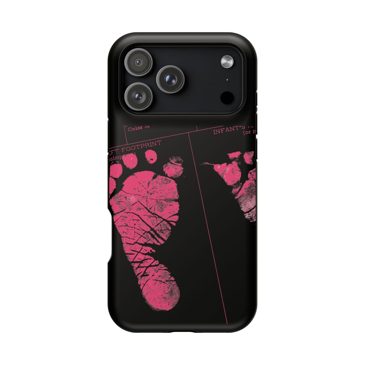 Wireless-Charging Compatible Case – Mom’s Little Pink Footprints