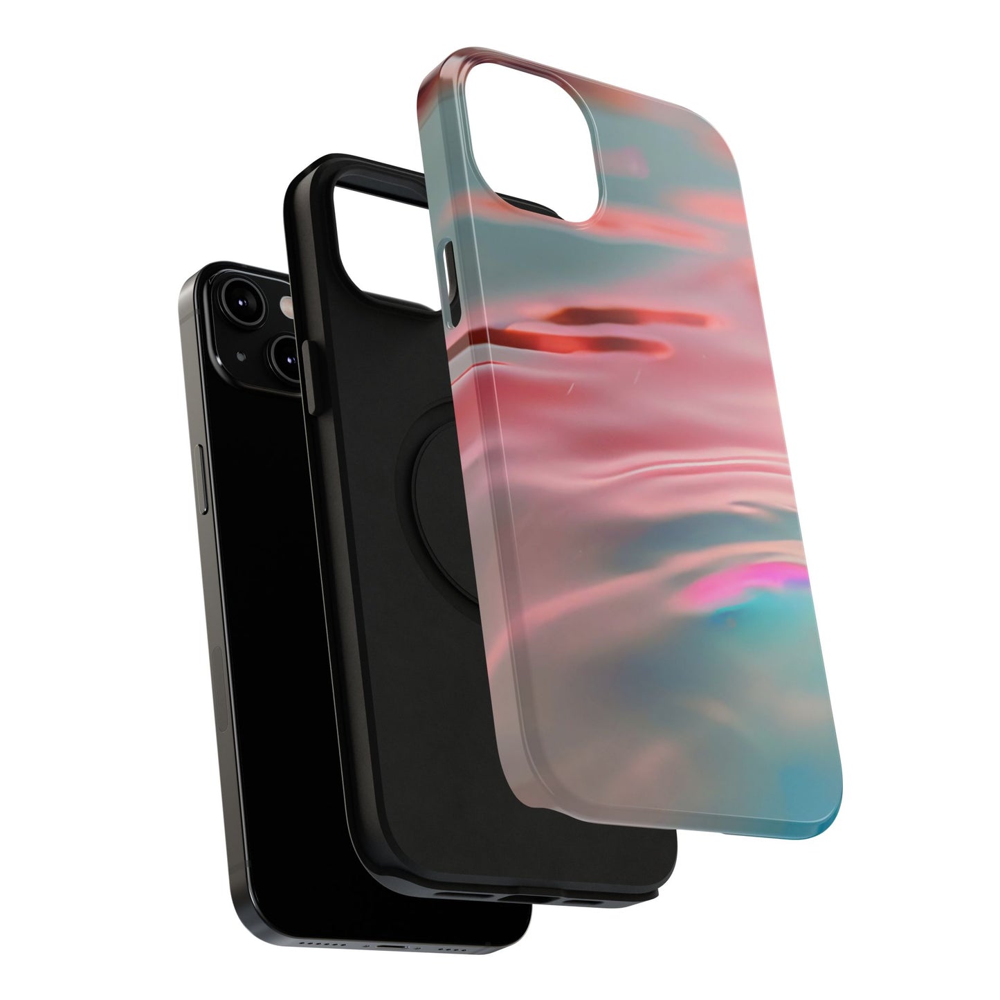 Impact-Resistant Phone Case – Liquid Sunset