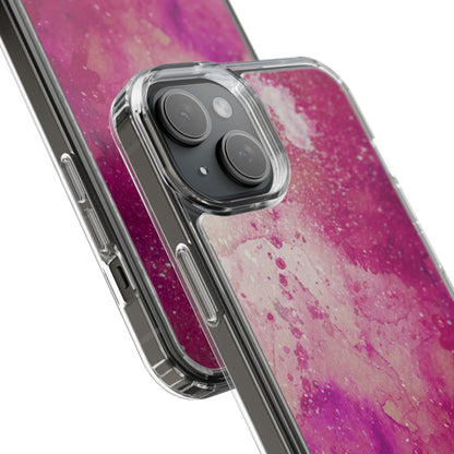 Clear Phone Case – Spilled Wine