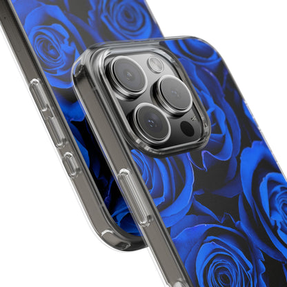 Clear Phone Case – Midnight Bloom