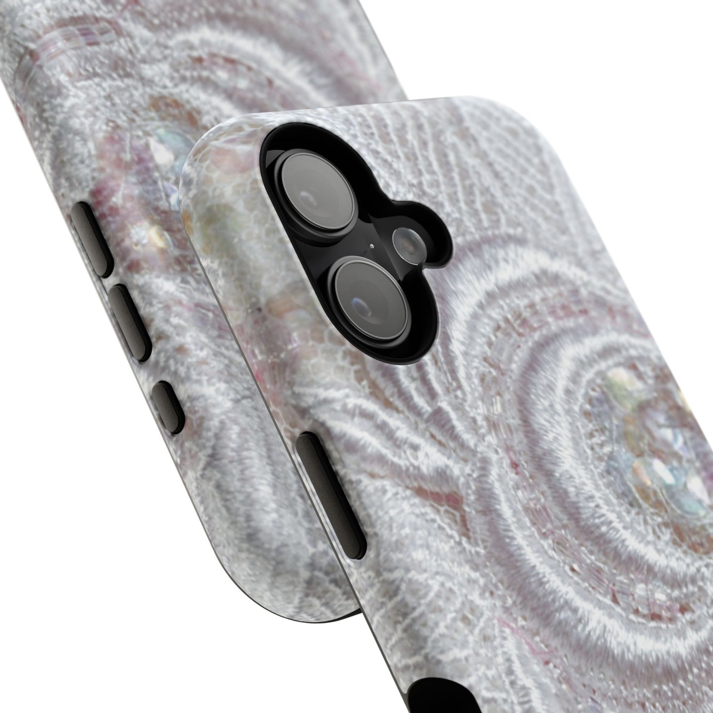 Impact-Resistant Phone Case – Lace Veil