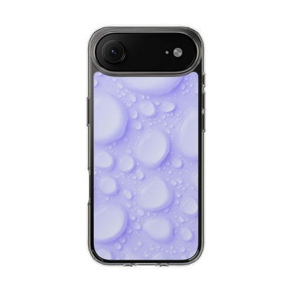 Clear Phone Case – Lilac Dew