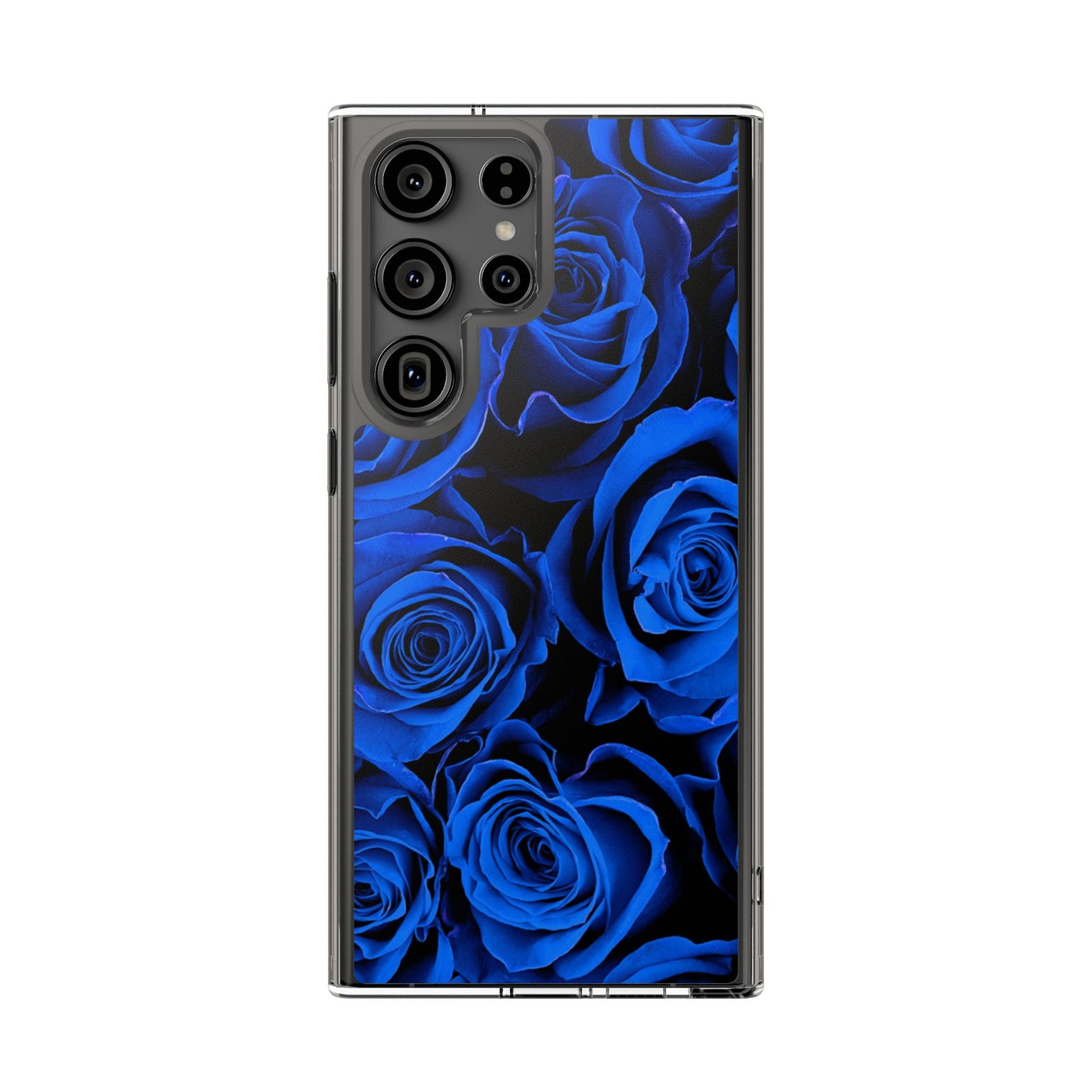 Clear Phone Case – Midnight Bloom
