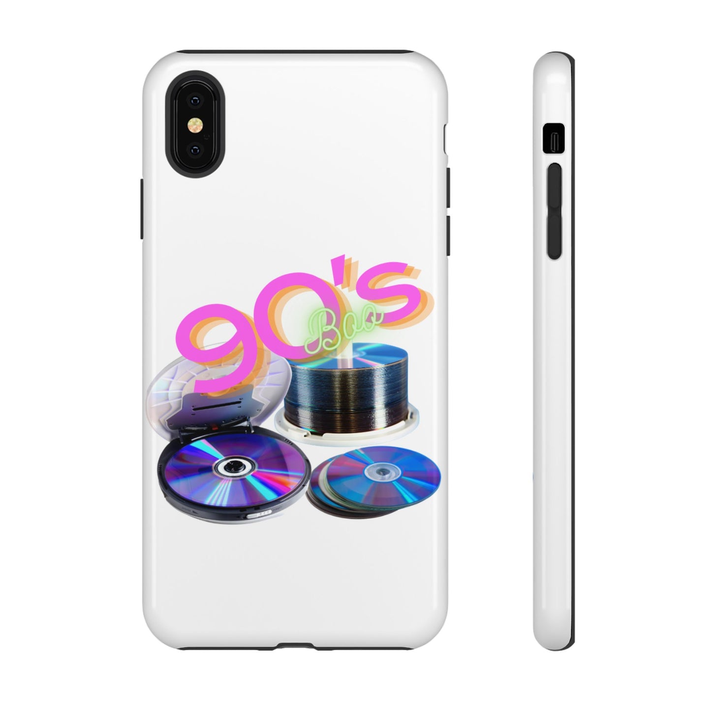 Protective Phone Case – 90s Spin