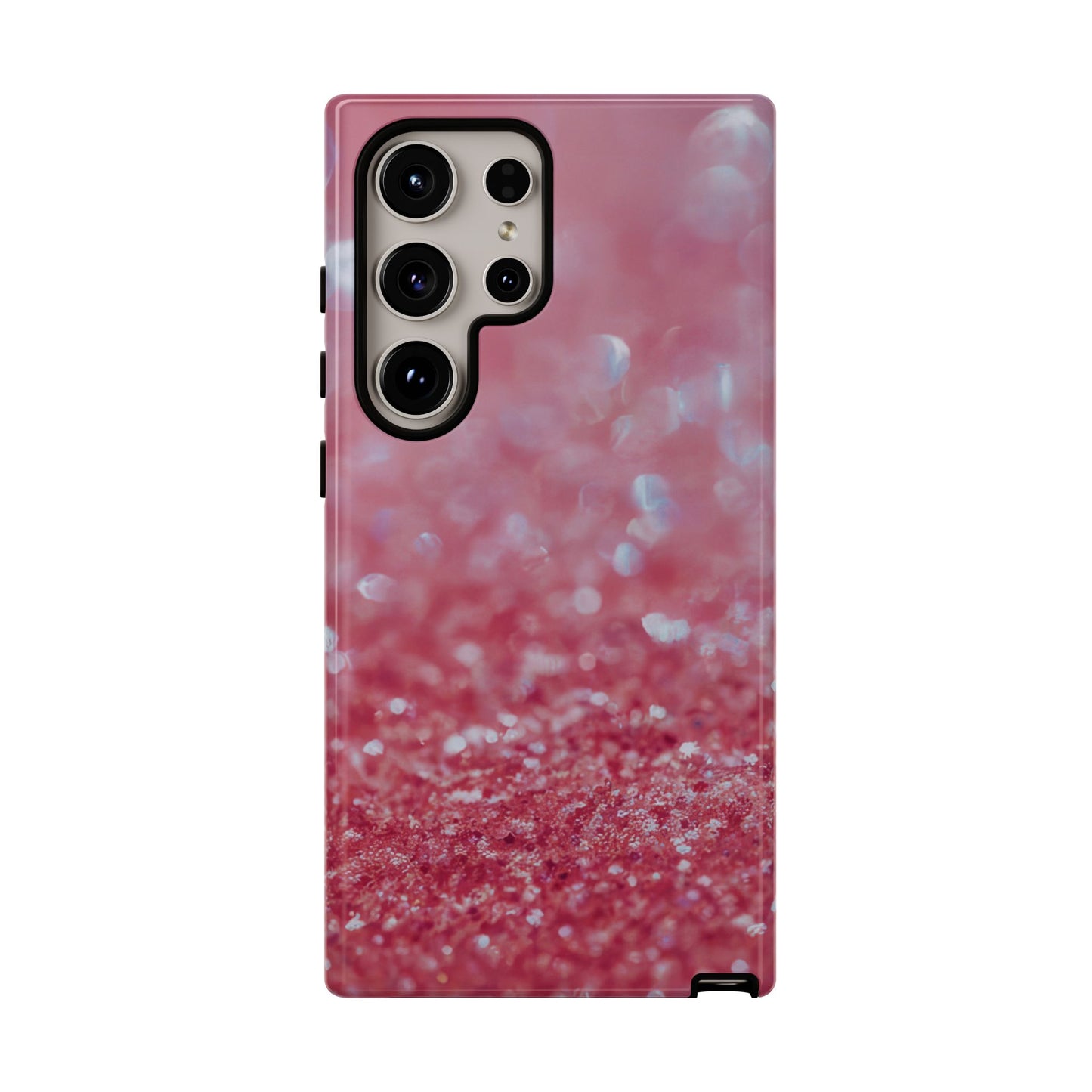 Protective Phone Case – Rosé Sparkle