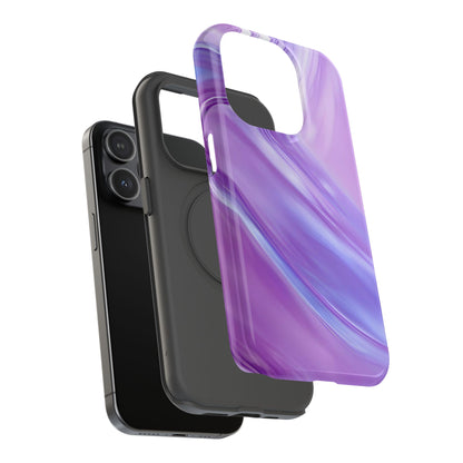 Impact-Resistant Phone Case – Lavender Wave