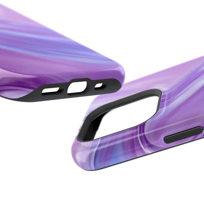 Impact-Resistant Phone Case – Lavender Wave