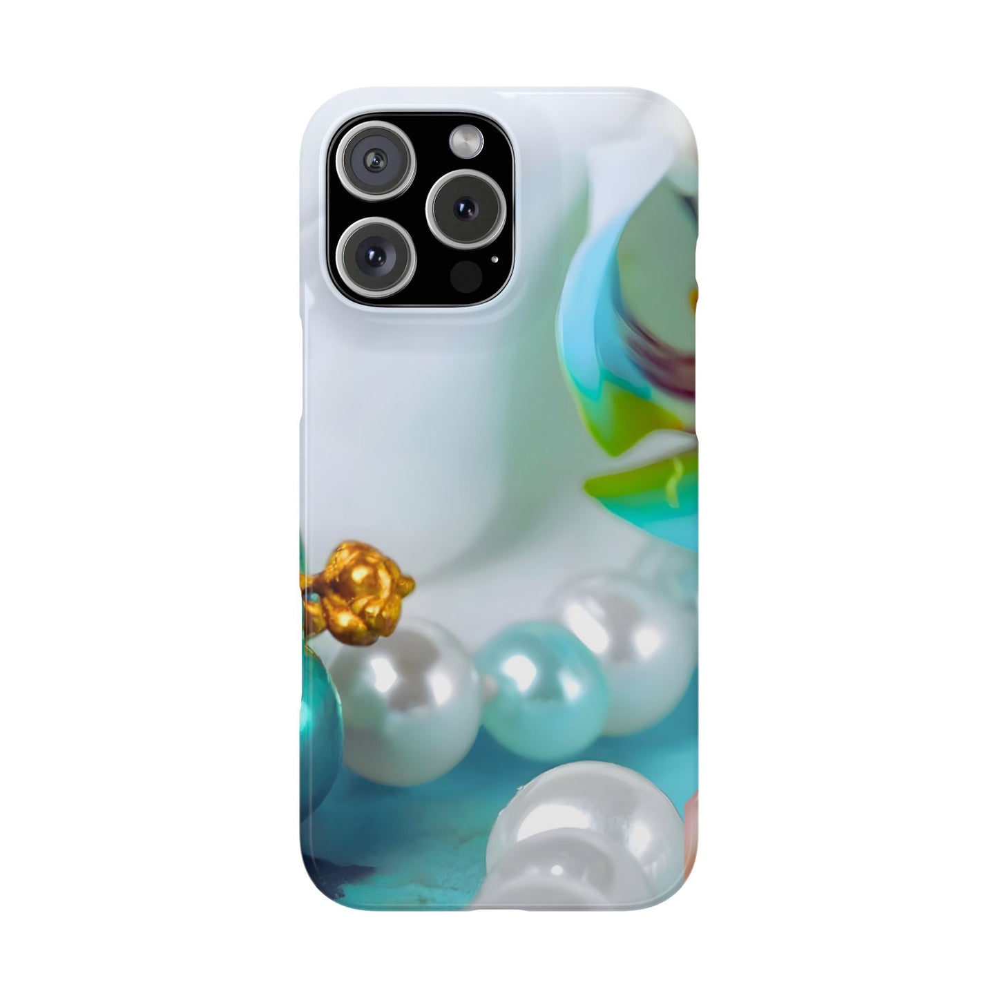 Slim Phone Case – Mermaid's Pearl