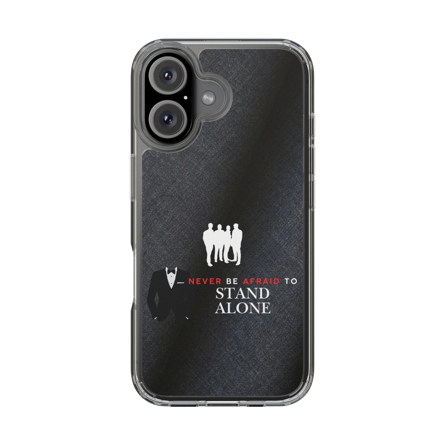 Clear Phone Case – Stand Alone