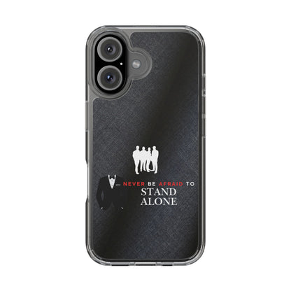 Clear Phone Case – Stand Alone