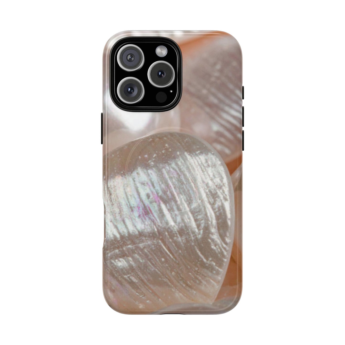 Protective Magnetic Phone Case – Blush Pearl