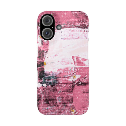 Slim Phone Case – Faded Cranberry – Compatible with iPhone 11–17 Series