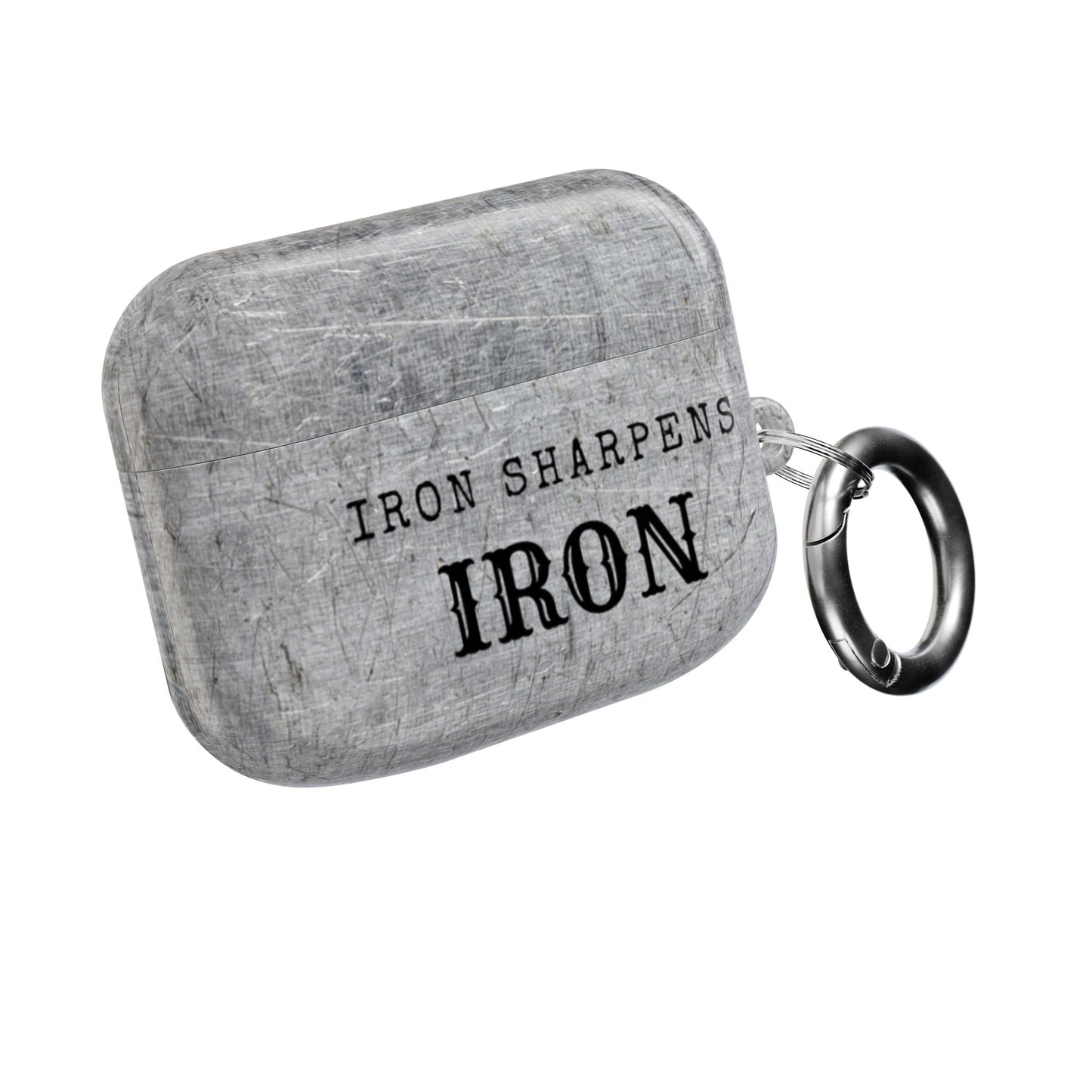 Earbud Case Cover – Forged Steel