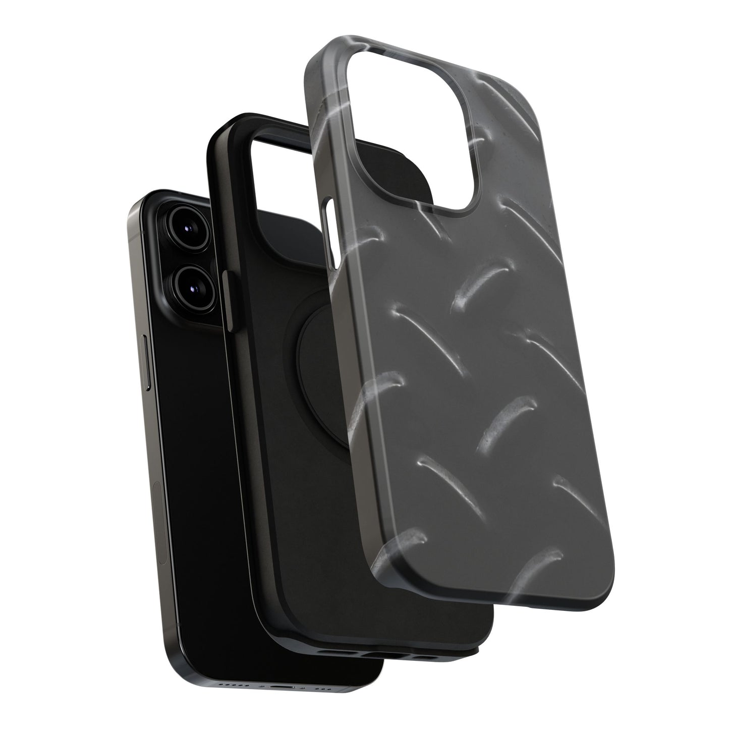 Impact-Resistant Phone Case – Blackout Plate