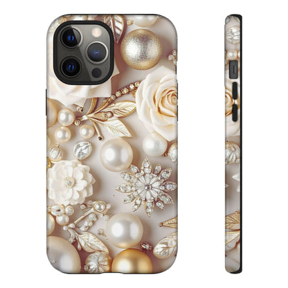Protective Phone Case – Ivory Opulence