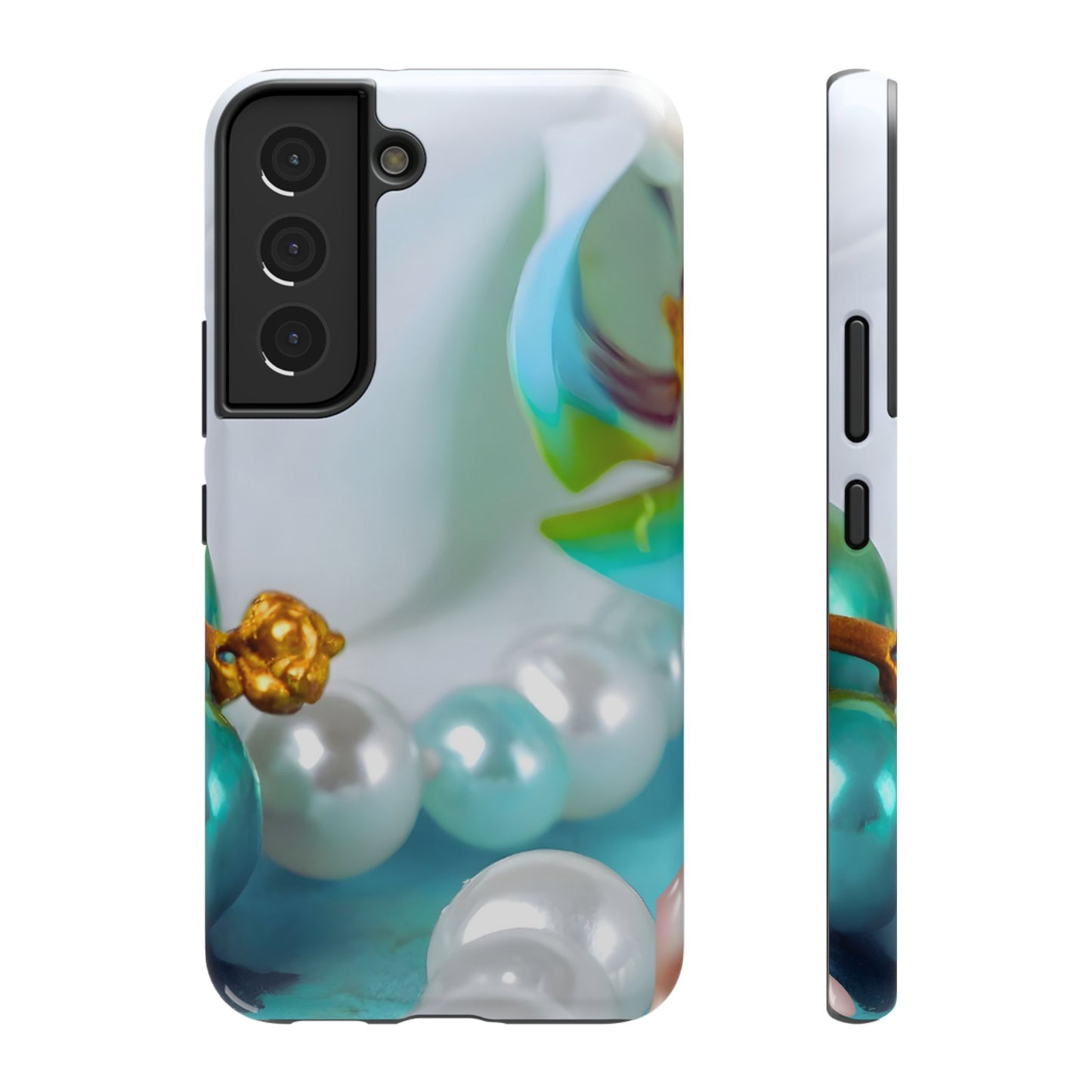Impact-Resistant Phone Case – Mermaid's Pearl