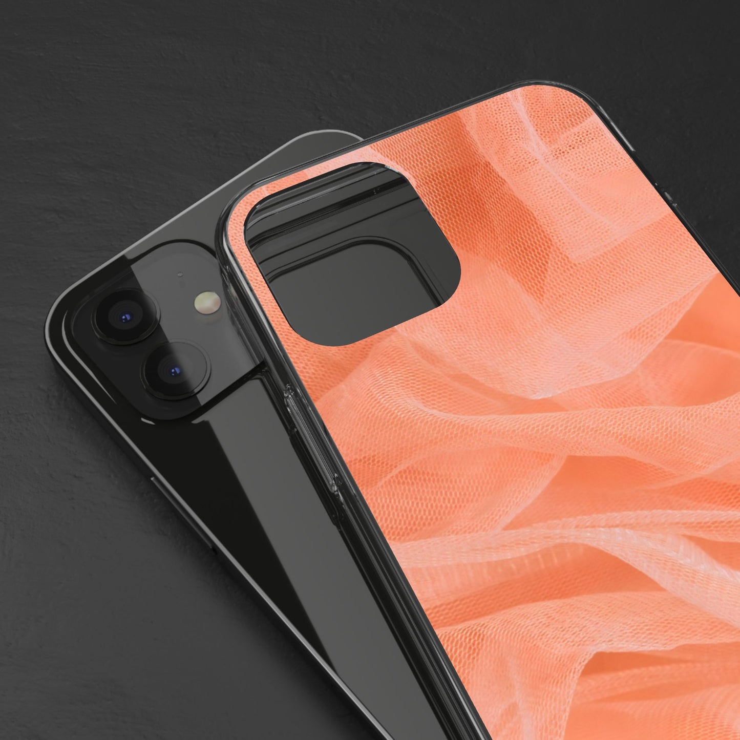 Clear Phone Case – Coral Veil