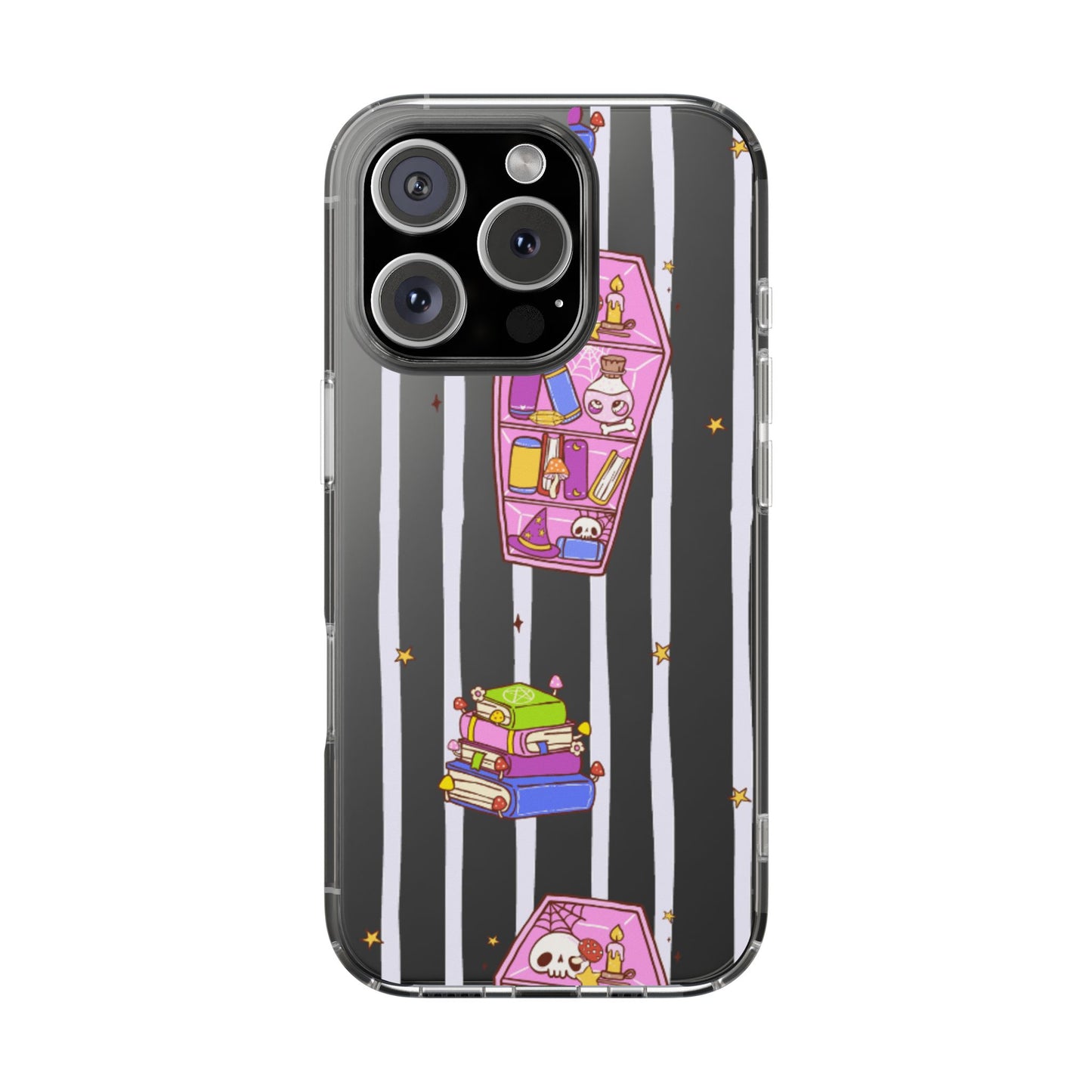 Clear Phone Case – Booked to Death