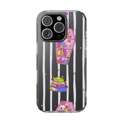 Clear Phone Case – Booked to Death
